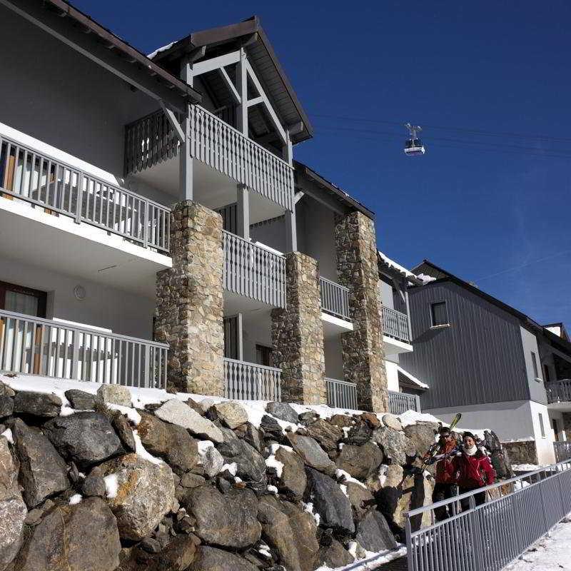 Pierre & Vacances Residence Le Montana La Mongie Esterno foto